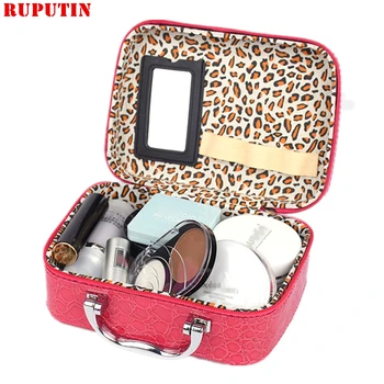 

RUPUTIN New Hot Travel Cosmetic Bag Multifunction Women Toiletries Organizer Makeup Bags Waterproof Female Storage Make Up Cases