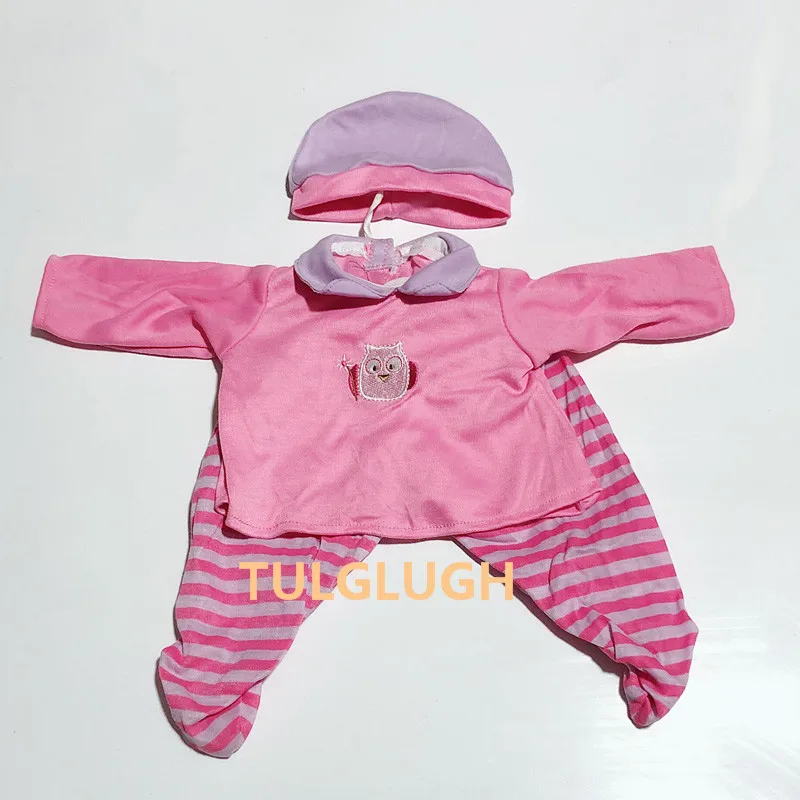 Hat+Coat+Pants Suits Doll Clothes Wear Fit 43cm baby new born doll Children Best Birthday Little Gift