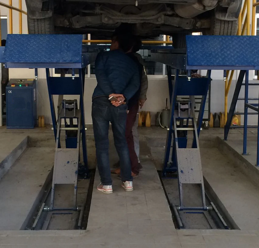 

Wheel alignment scissor lift for cars with 3500kgs load capacity SP-M3500