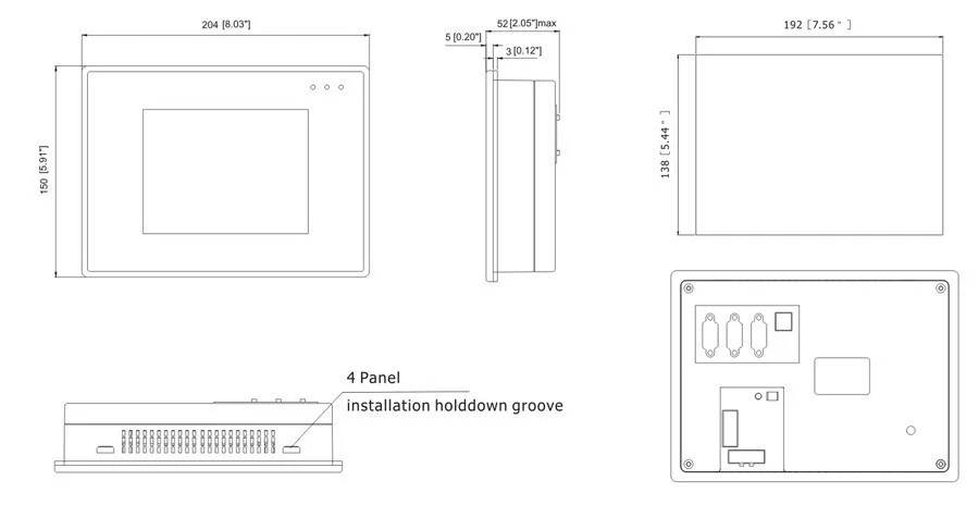MT4414TE KINCO HMI сенсорный экран 7 дюймов 800*480 Ethernet 1 USB хост Новинка|touch google|touch pagingtouch screen