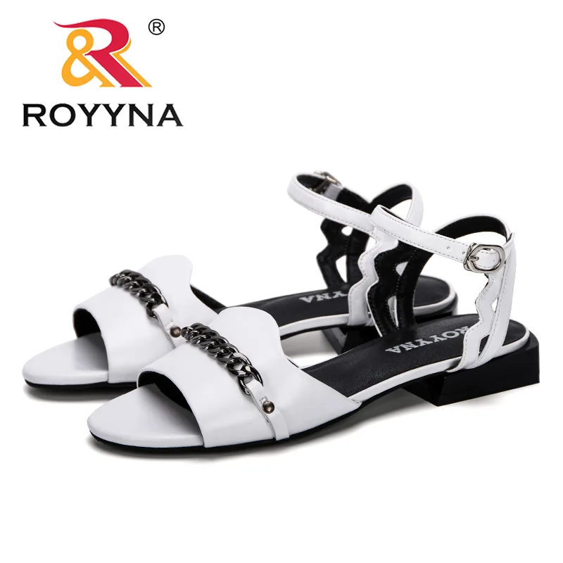 ROYYNA 2019 Новая Стильная летняя удобная женская обувь пляжные сандалии гладиаторы