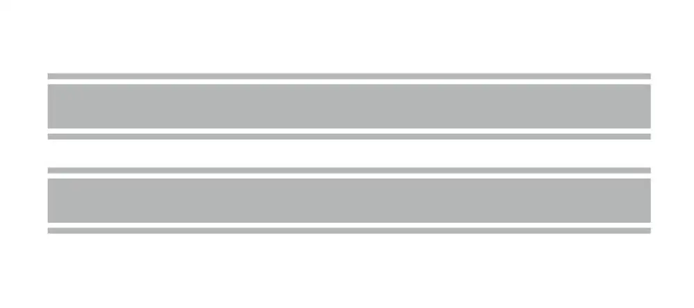Гоночная полоска Наклейка на капот автомобиля Авто Крышка двигателя наклейки для MINI Cooper S Countryman Clubman Paceman R56 R60 R61 F54 F55 F56 - Название цвета: Silver