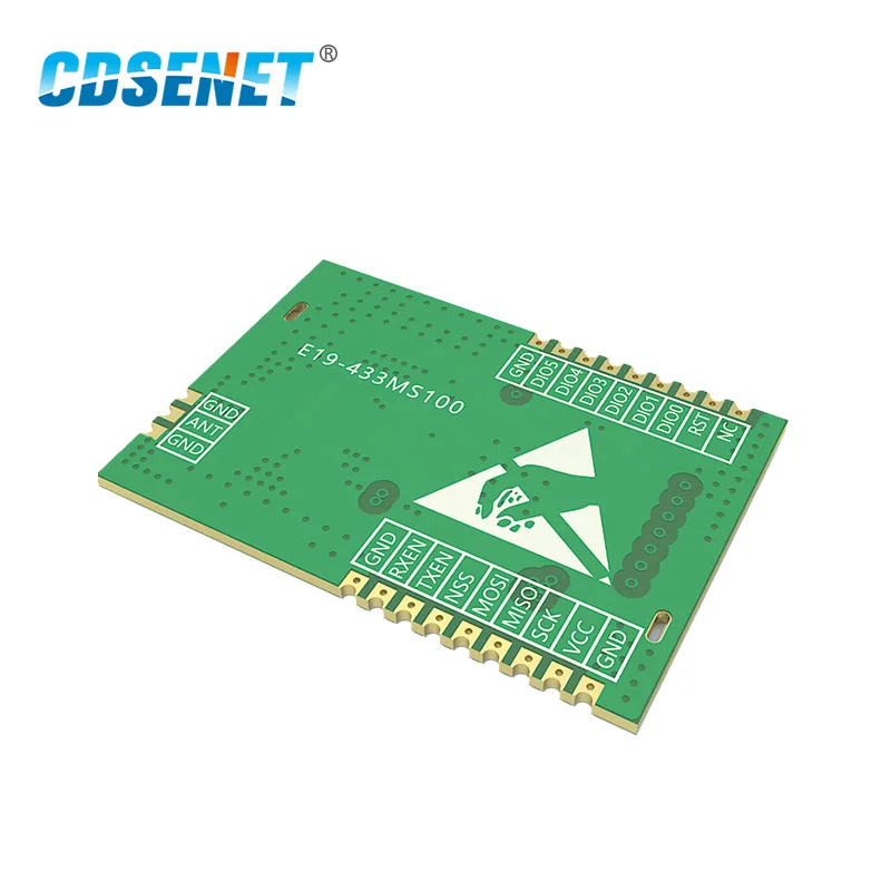 1 шт. SX1278 433 MHz LoRa E19-433M20SC SPI передатчик и приемник большого диапазона CDSENET 100mW SMD 433 MHz Беспроводной rf модуль