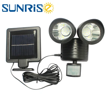 

Solar Lamp PIR Motion Sensor LED Saving Energy Garden Pathway Security Wall Street Light Outdoor Wireless Waterproof