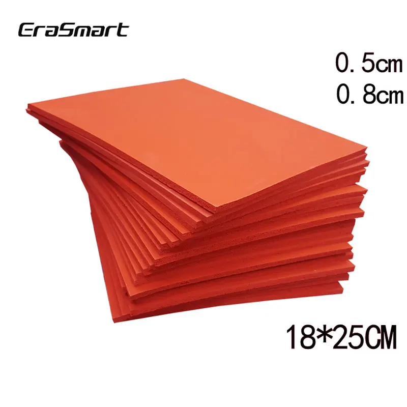 

EraSmart Red Silicone Pad Silica Mat for OCA Vacuum Laminating Machine LCD Touch Screen Repair Separator 180*250mm