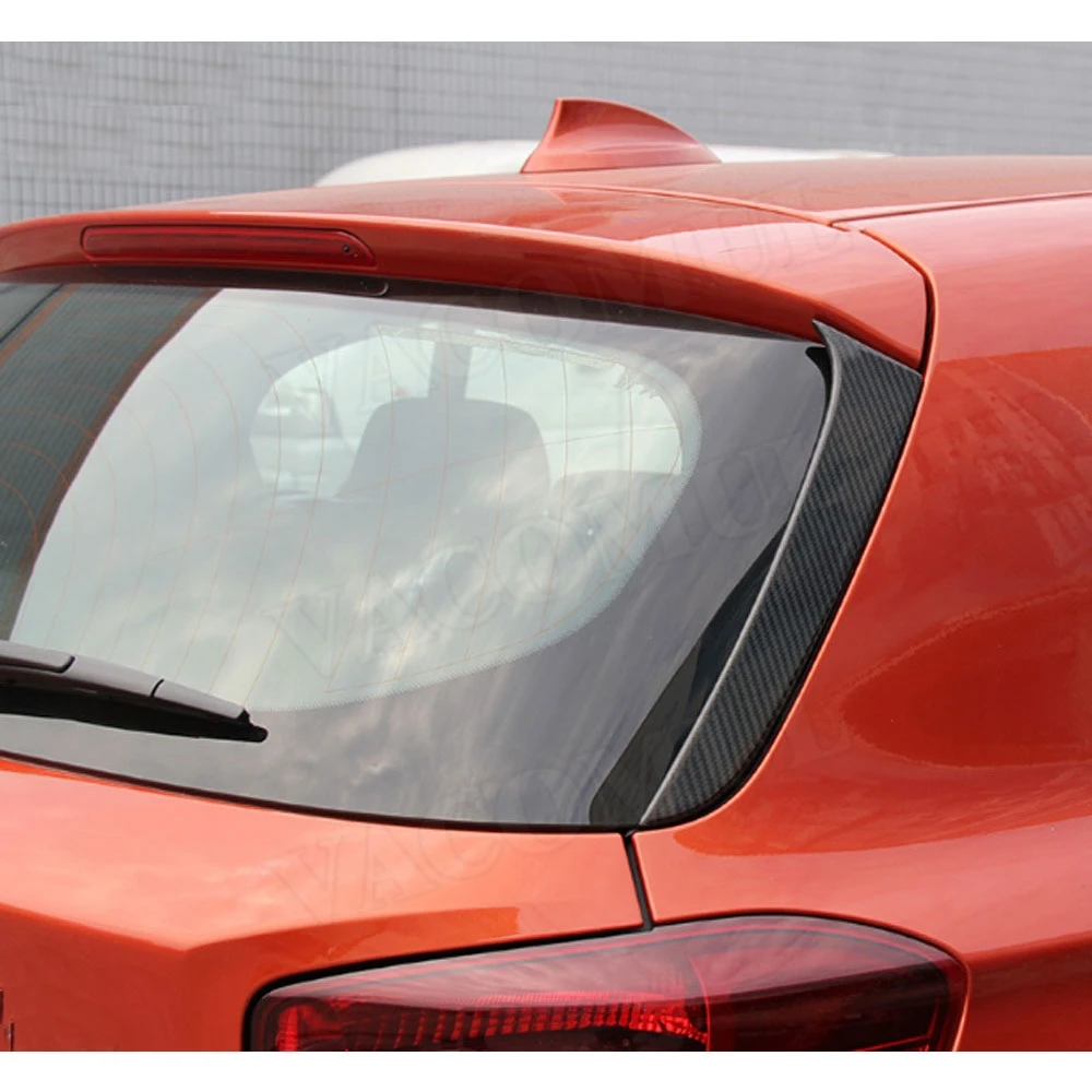 Для BMW F20 сзади крылья крыша для BMW 116i 118i 125i F20 F21 спойлер P стиль дизайна углеродного волокна задний спойлер