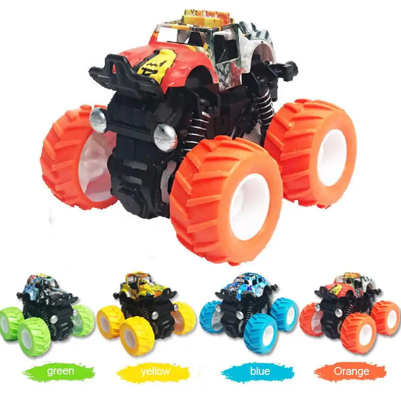 

4-Wheel Drive Inertia Off-road Car Simulation Stunt Swing Monster Trucks Parent-child Exchange Interactive Vehicle Toys for Kids