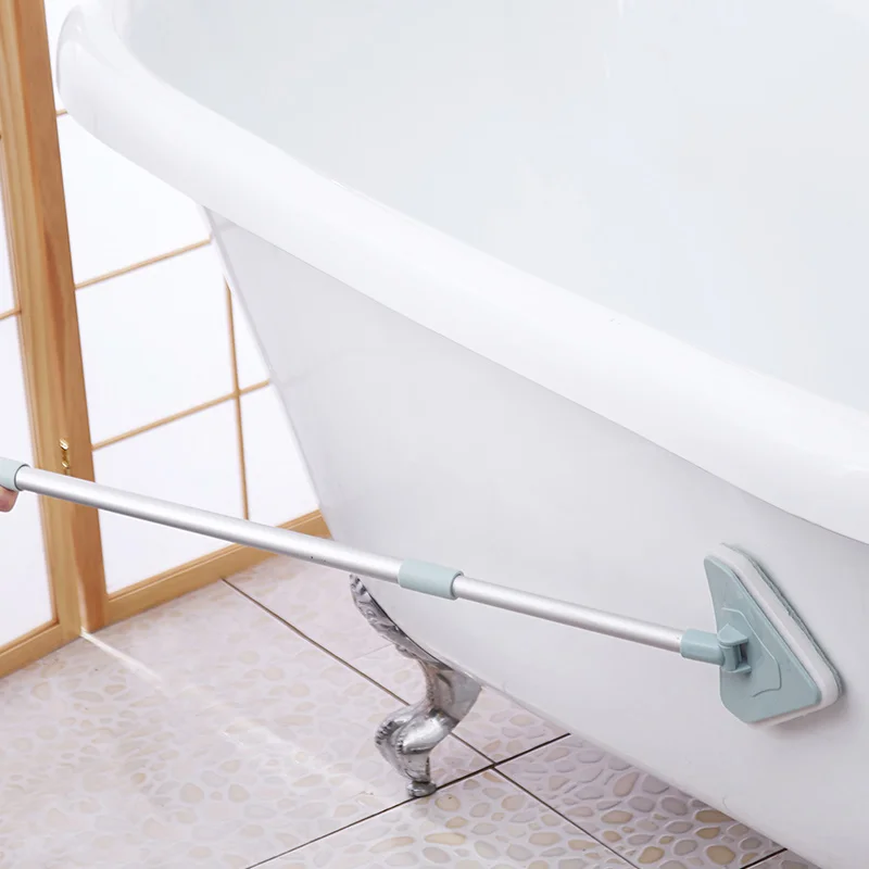 

Home Window Toilet Glass Cleaning Brush Tool Sponge long handle Brush for Washing Windows Glass Brush Bathroom Cleaning Tools
