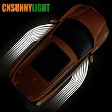 CNSUNNY светильник для автомобиля/мотоцикла светодиодный декоративный светильник Добро пожаловать аварийная сигнальная лампа «Wings» проектор теневой светильник ing Предупреждение светильник