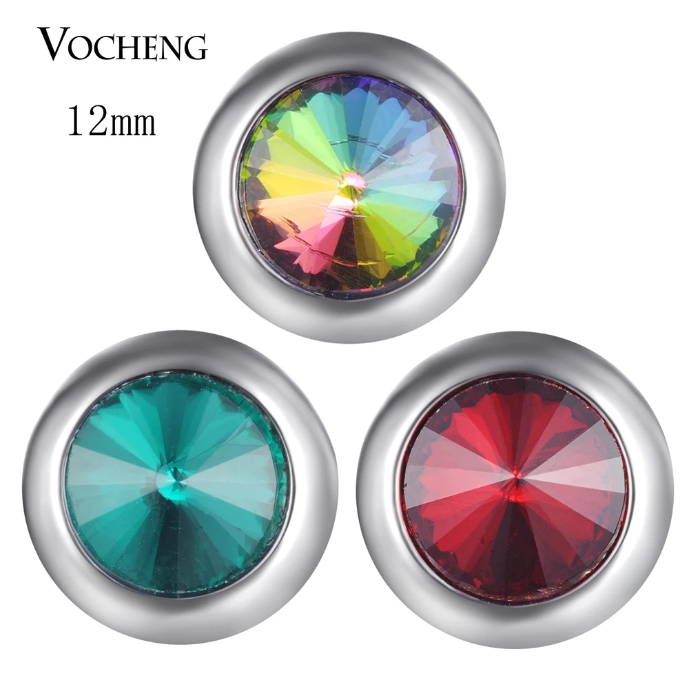 

10PCS/LOT Wholesale Vocheng Snap Jewelry Accessory Sister Small Petite Ginger Snaps 12mm 5 Colors Snap Button Charms Vn-1827*10