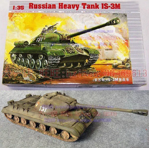 

military assembled tank model 00316 WWII Soviet heavy tank model IS-3M