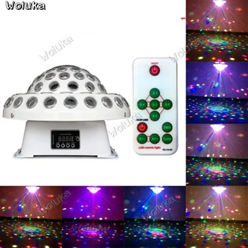 

Led laser magic ball projection lamp voice control rotating KTV flash bar wedding colorful lights CD50 W03
