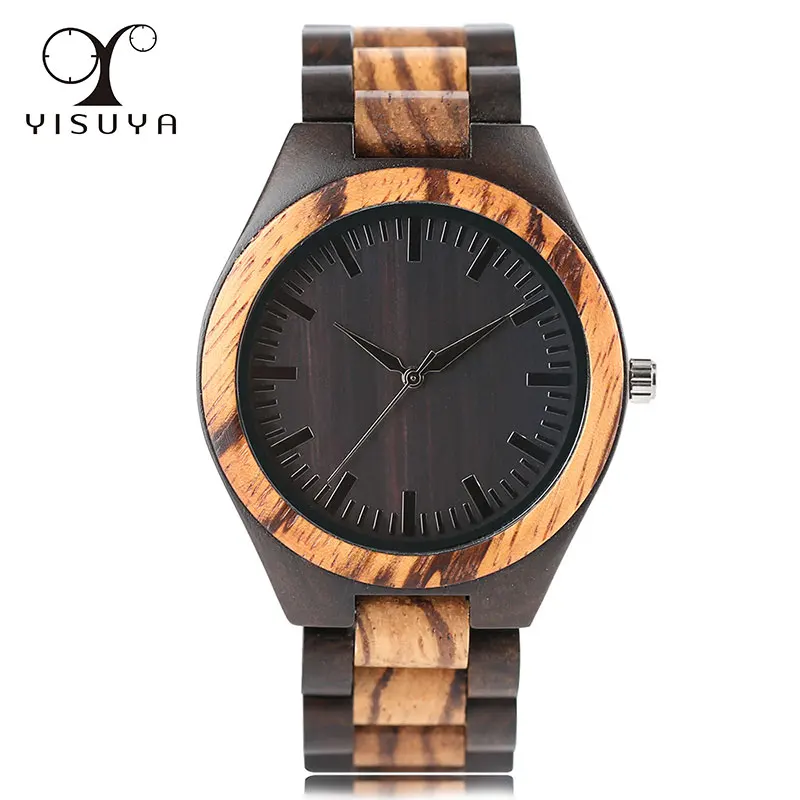 

2018 New Arrival Men Wrist Watch Full Wooden Watch Quartz Handmade Bamboo Nature Analog Watches Wood Strap Luxury Watch Gifts