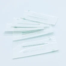 Fresshipping 500 pcstraditial 0,35*50 мм 1R профессиональная стерилизованная подводка для бровей и губ тату игла для перманентного макияжа