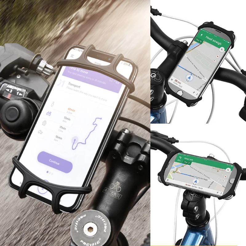 

Bicycle bracket motorcycle bracket mobile phone bracket GPS bracket for iPhone 678X Samsung S Huawei Xiaomi VIVO