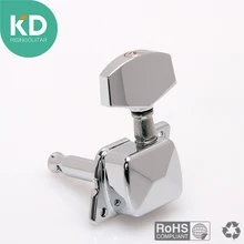 Полузакрытый электрогитара тюнинг колышек машинная головка Тюнинг ключ 3L/3R или 6 в линии в комплекте запасные части для гитары тюнеры