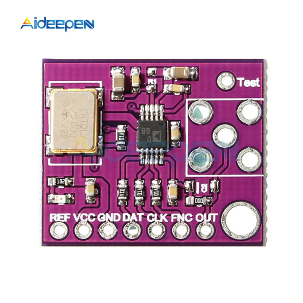Модуль генератора сигналов AD9833 STM32 STM8 STC микропроцессоры синусоидальный монитор