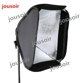 

80 x 80cm 31.5"x 31.5" Folding Portable Softbox Speedlite Studio Strobe Flash Photo Reflective Softbox Diffuser for Bowens CD50