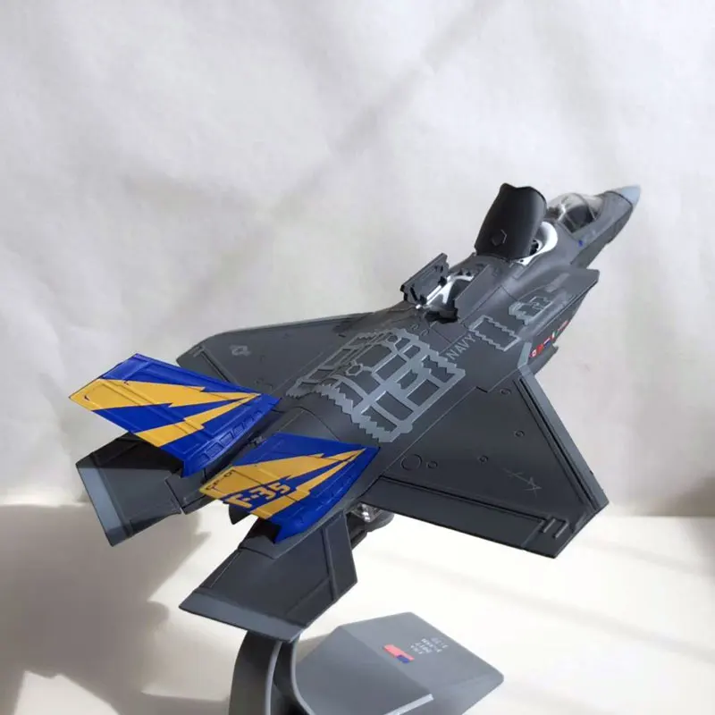 AMER 1/72 масштаб военная модель игрушки USAF F-35B Lightning II Joint Strike Fighter литой металлический самолет модель игрушки для коллекции