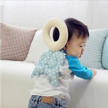 

Baby Head protection pad Toddler headrest pillow baby neck Cute wings nursing drop resistance cushion