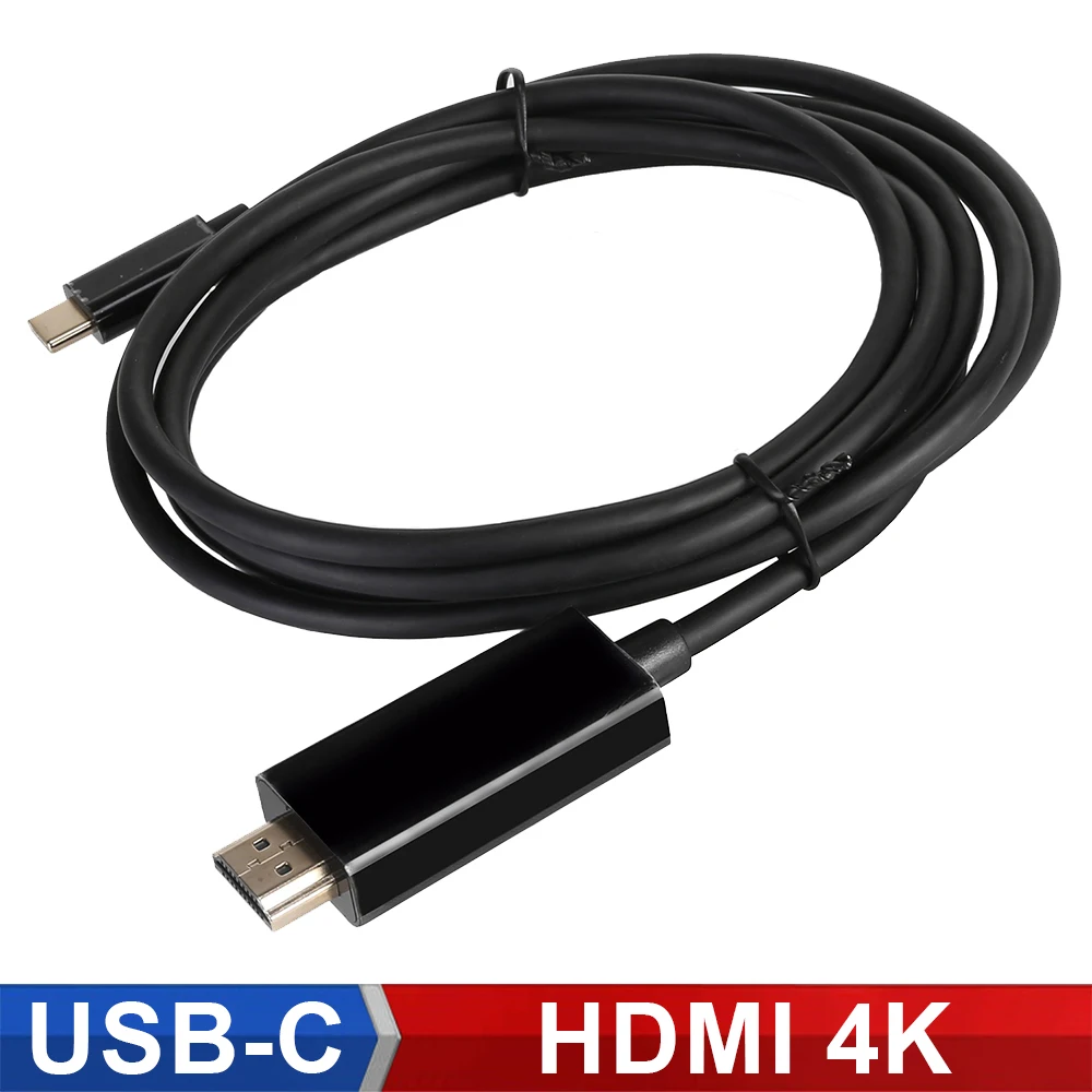 USB C HDMI Cable Thunderbolt 3 Type C to HDMI for MacBook Samsung Galaxy S10S9S8 Huawei Mate 2010 P20 Pro USB-C HDMI Adapter (1)