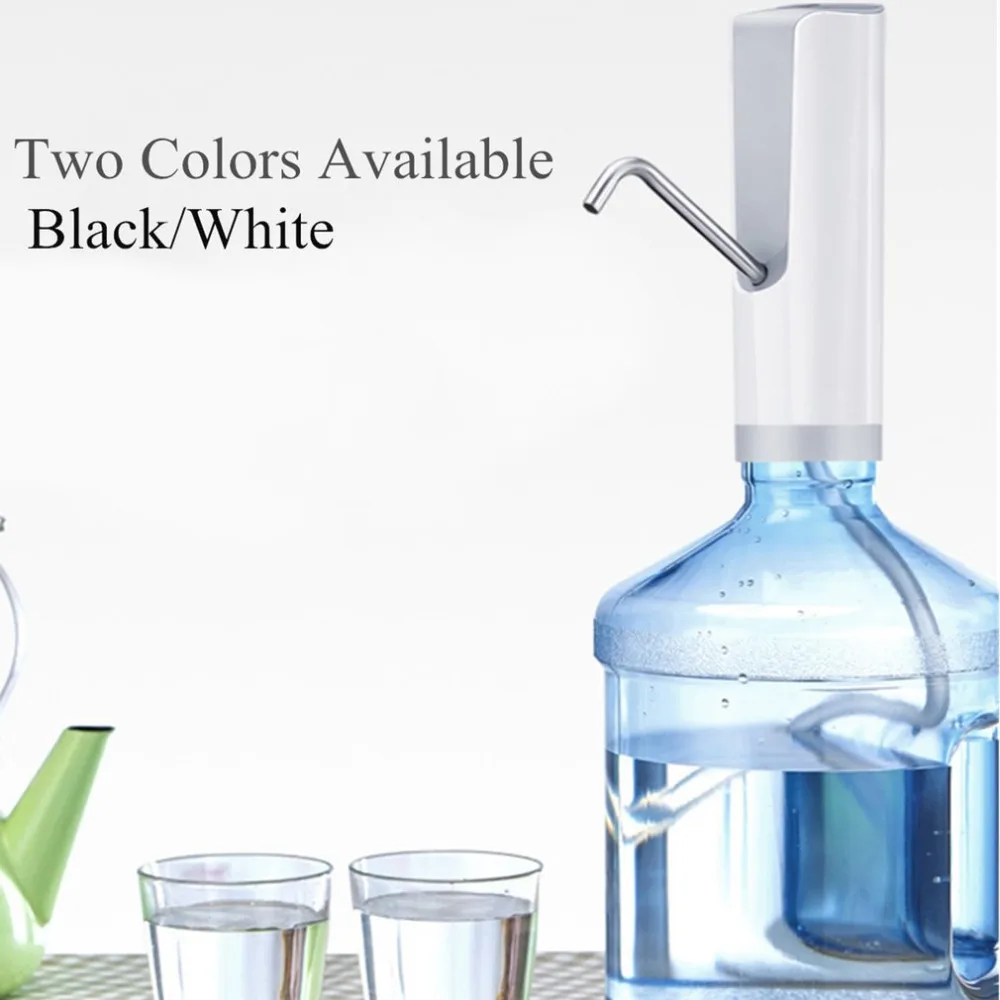 

Wireless Rechargeable Automatic Electric Water Bottle Dispenser Drinking Water Pump Switch Drinkware Tools