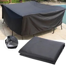 Складной стол для сада, патио, покрытие для мебели, водонепроницаемый чехол для наружных столов, защита стульев, портативный, пыленепроницаемый, водонепроницаемый чехол