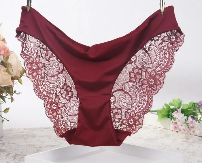 Дамское женское нижнее белье кружевные трусики пикантные Culotte Femme Panty Fancy Calcinha renda для женщин бесследные промежности хлопковые трусы