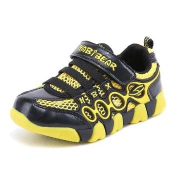 

Children Sport Casual Shoes Boys Girls Lace Up Training Sneakers Kids Comfortable Flats Shoes Protect Feet Shoes AA51138