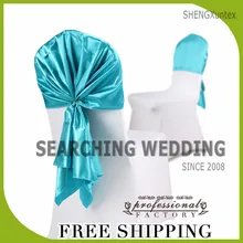 70 см X 140 см атласная крышка стула \ накидка для стула створки для Spandx украшение для стула