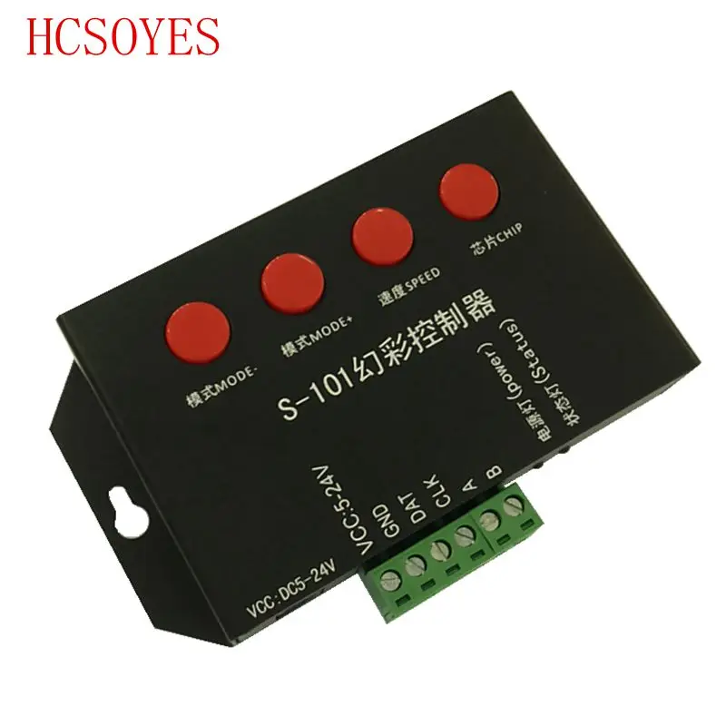 HCSOYES (1pcs/lots) S-101 Dream color controller use for WS2812b WS2811 WS2813 APA102 UCS1903 TM1812 LED | Лампы и освещение