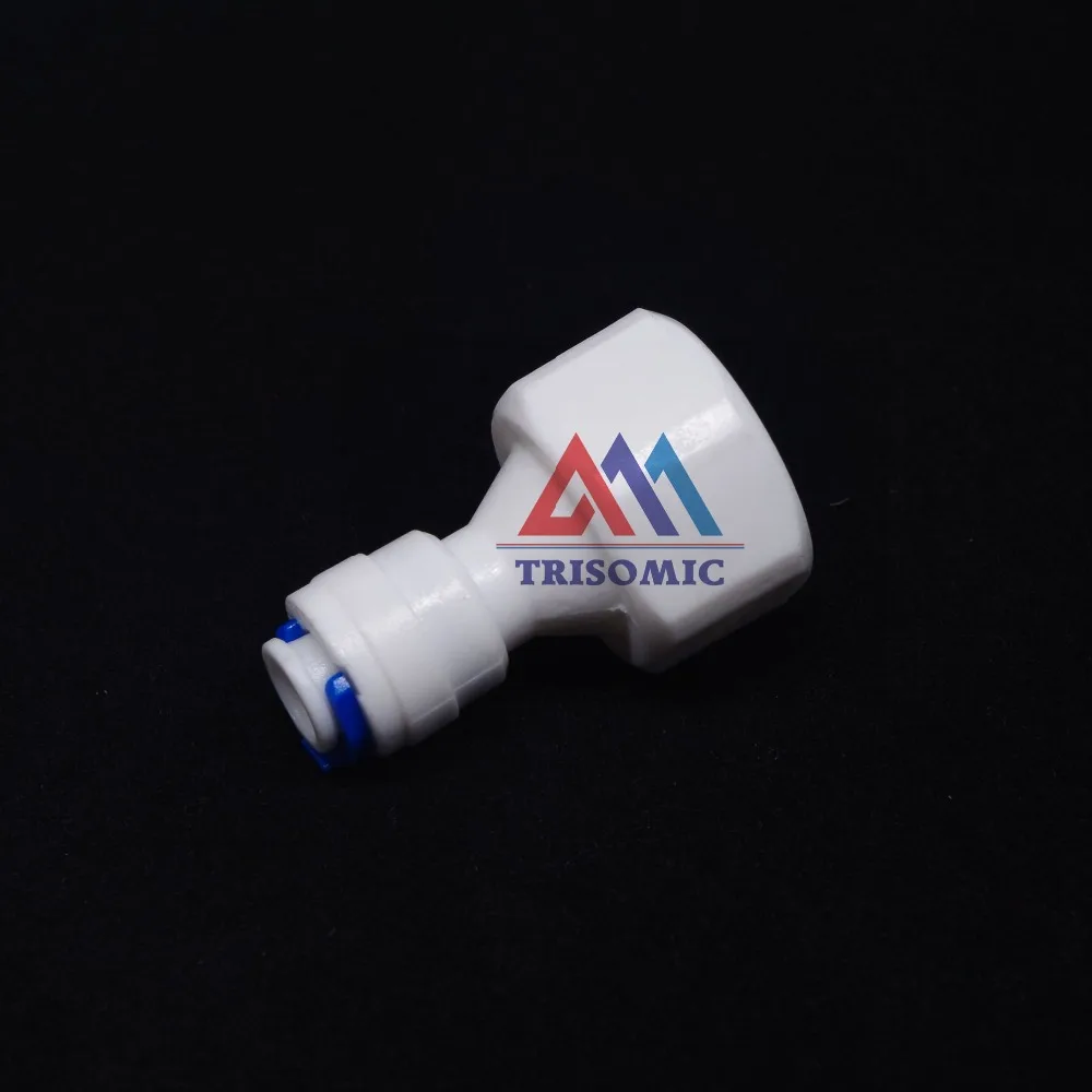 1/4 &quotOD Tube Quick Pushfit-1/2&quot BSP Female Fitting Connection Aquarium RO фильтр для воды система обратного