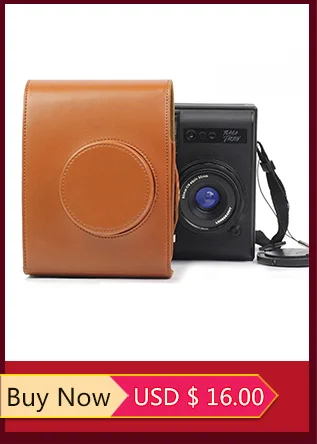 CAIUL Камера чехол сумка для фотоаппарата моментальной печати Fujifilm Instax Mini 9/8/8+ пленка глянцевая фотобумага для Камера, с ремешком