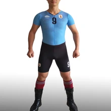 Badiace SUAREZ человек быстро бегущий скоростной костюм цельный костюм профессиональный спортивный Трико Трек поле Singlet настраиваемый