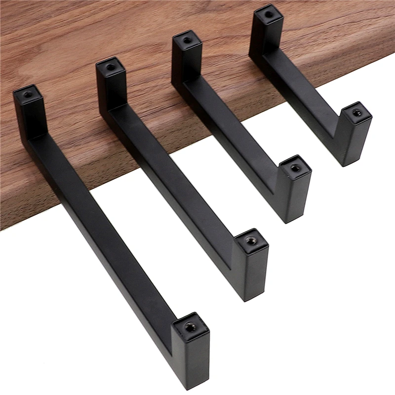 Furniture Handles Modern Square Stainless Steel Kitchen Door Knobs Cupboard Wardrobe Drawer Pulls