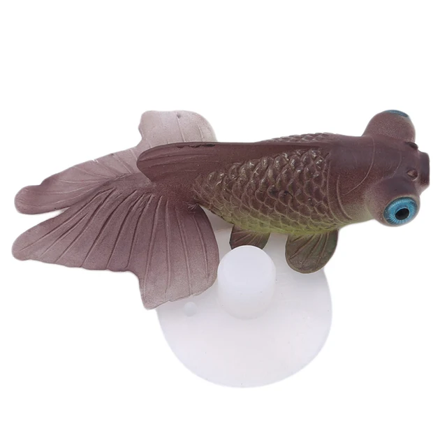 1pc Aquarium Artificial Goldfish Ornaments Fish Tank Silicone