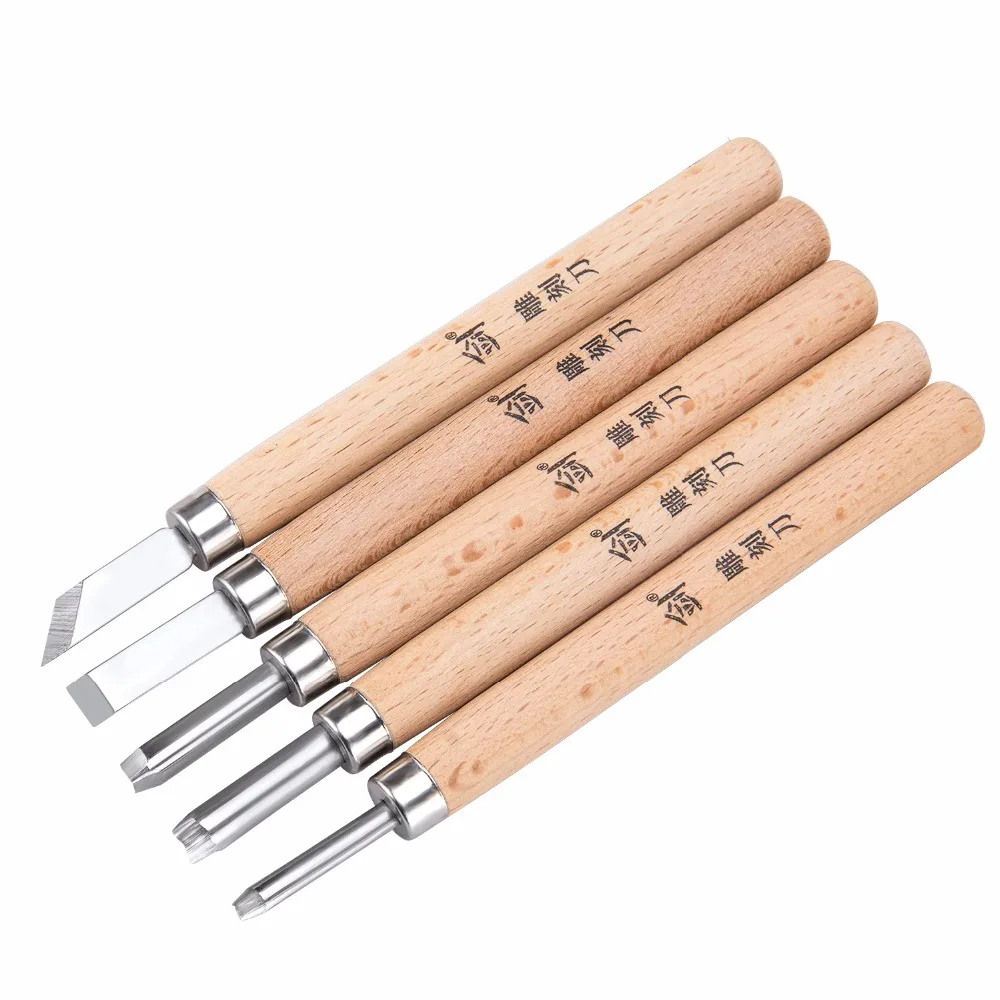 Aliexpress.com : Buy Bainyo 5Pcs Woodcut Scorper Knife Carved Wooden