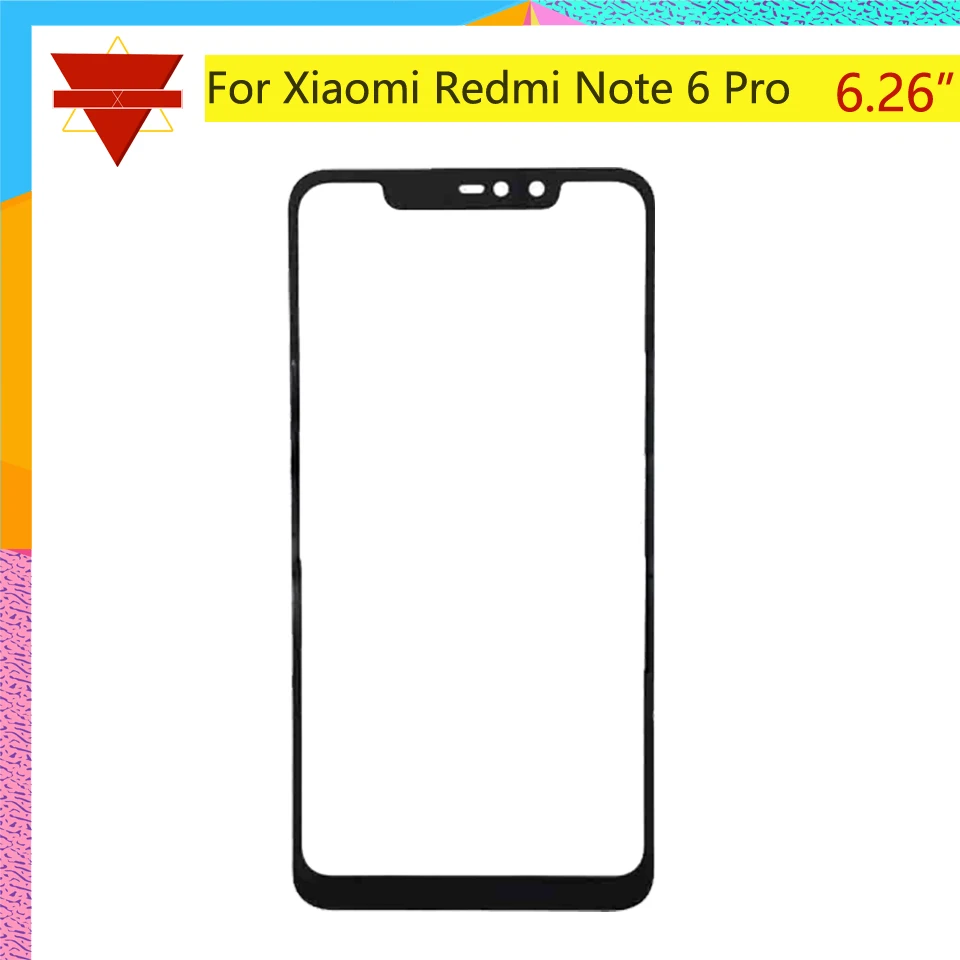 

10pcs\lot Original Note 6Pro TouchScreen For Xiaomi Redmi Note 6 Pro Touch Screen Sensor LCD Display Digitizer Front Outer Glass