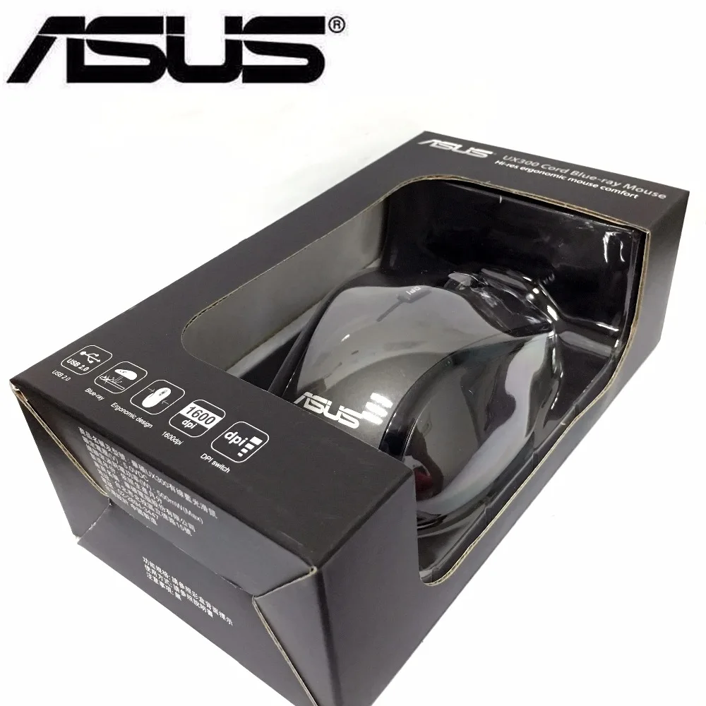 Asus UX300 Cord blue-ray Mouse Wired USB Blu-ray engine USB wired mouse PC notebook desktop computer home office USB mouse