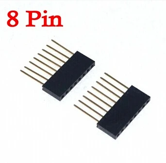 

Special Female Header Connector PC104 2.54 Spacing 1*8/8P Pin Long 11MM 50pcs/lot