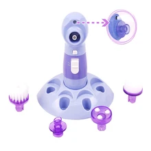 Electric Facial 4in1 Pore Cleanser Skin Clean Brush Massager Pore Deep Face Cleaner Blackhead Remove Spots Vacuum Acne Pimple