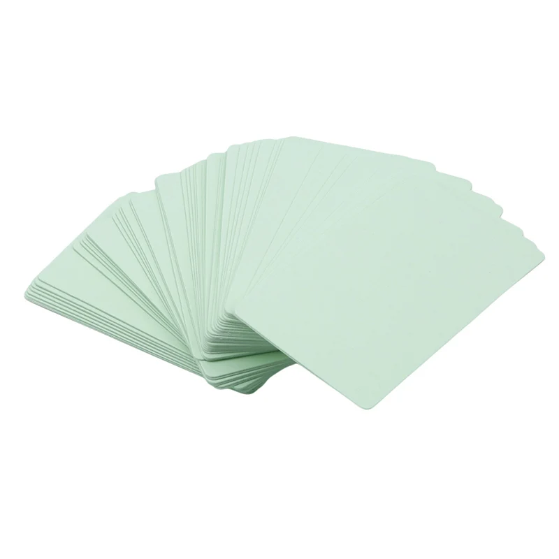 Крафт-бумажные карты пустые визитки закладки заметок 100 шт Обучающие английские карточки слова органайзер для хранения дома и офиса