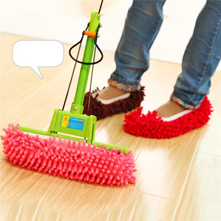 cute mop slippers