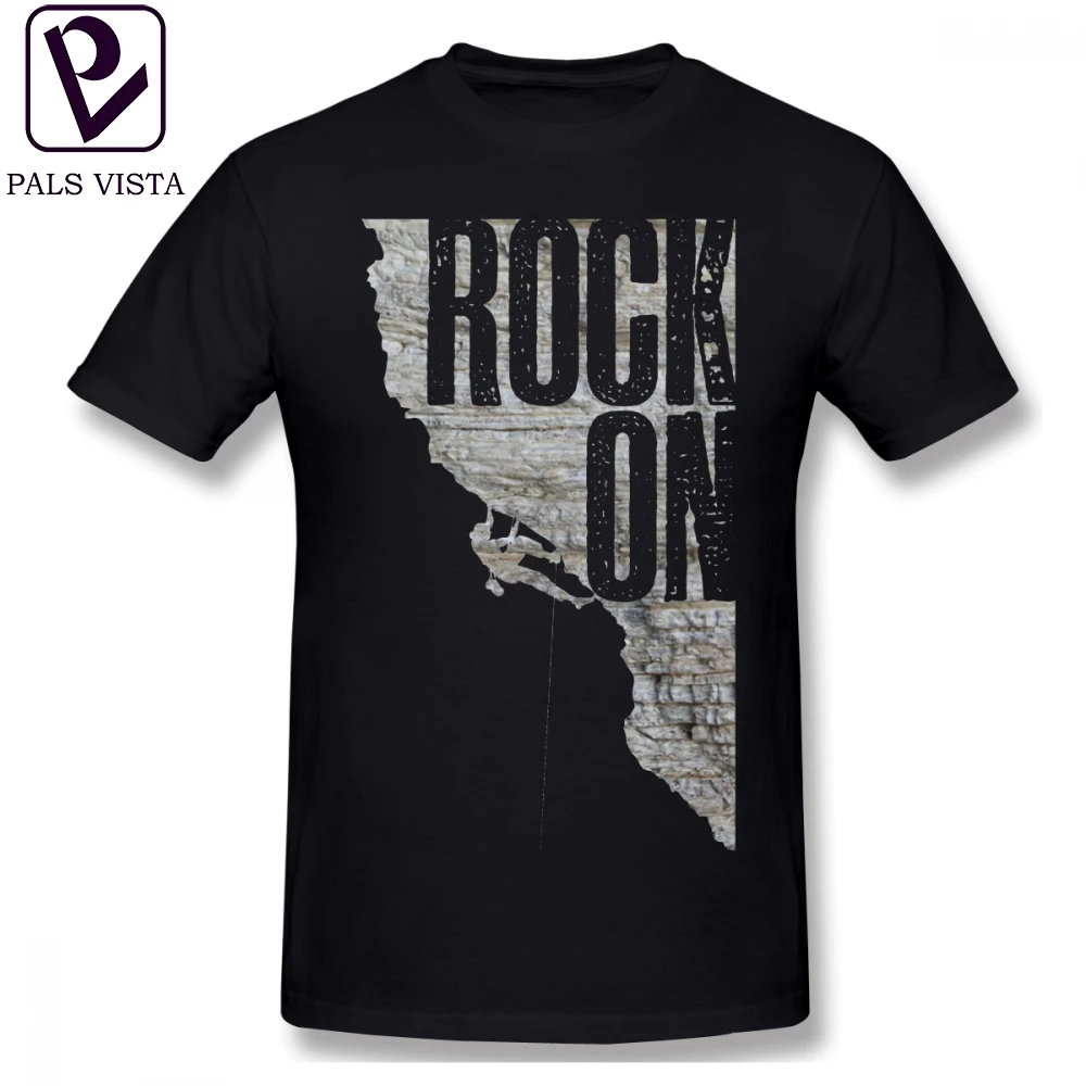 

Bouldering T Shirt Rock On Climbing T-Shirt Men Short Sleeves Tee Shirt Graphic Streetwear 6xl 100 Percent Cotton Funny Tshirt