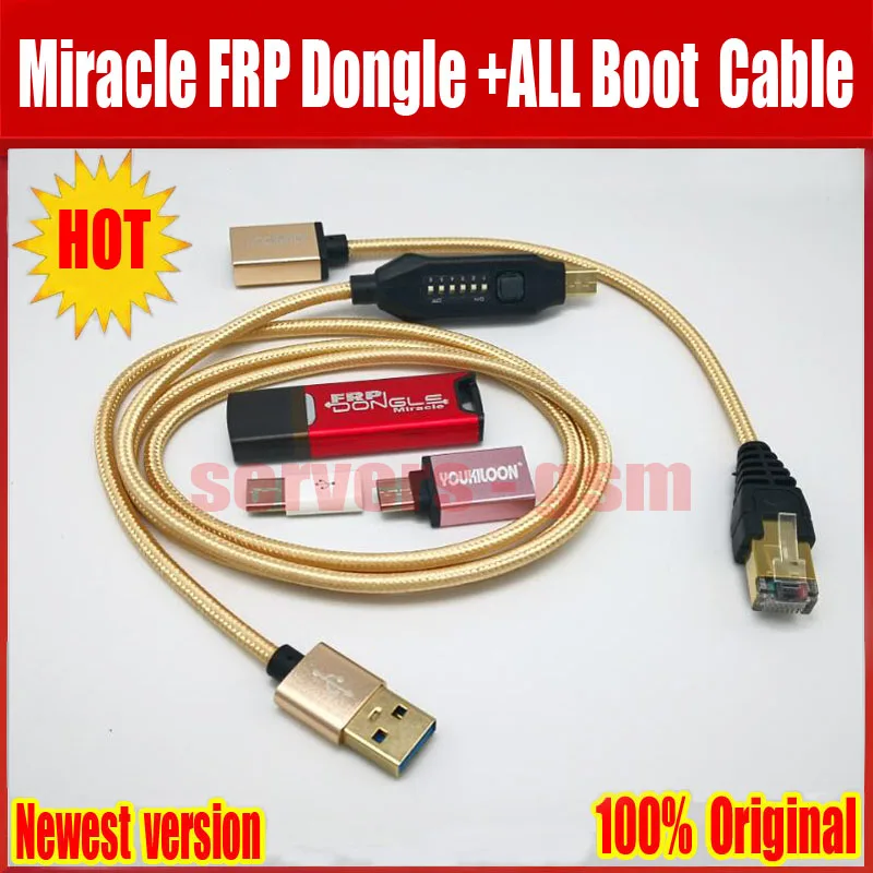 

2019 Newest Original Miracle FRP Dongle/ Miracle FRP Tool Dongle++umf cable (all In One Boot Cable ) Free Moto Vivo eMMC Tool