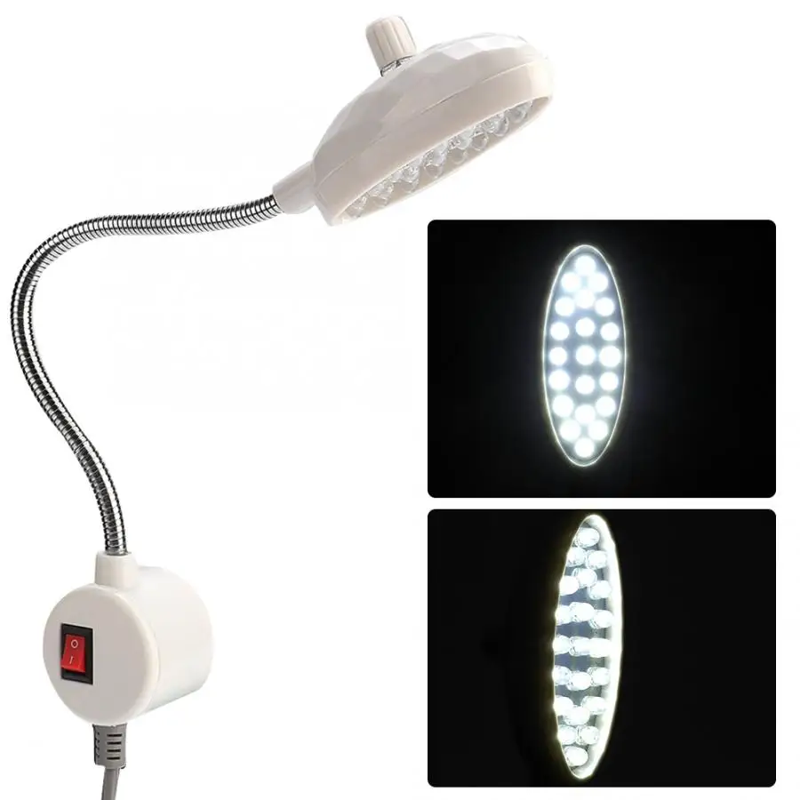 AC 110-265V 1.5W LED Sewing Machine Working Light Adjustable Magnetic Base Table Lamp
