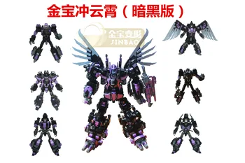 

Jinbao MMC black Predaking Feral Rex 6 in 1 Figure Toy Transformation Oversize Upgrade edition
