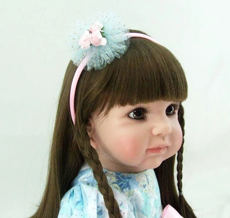 Lifelike Reborn Baby Dolls Full Body Silicone Girl 55CM, 48% OFF