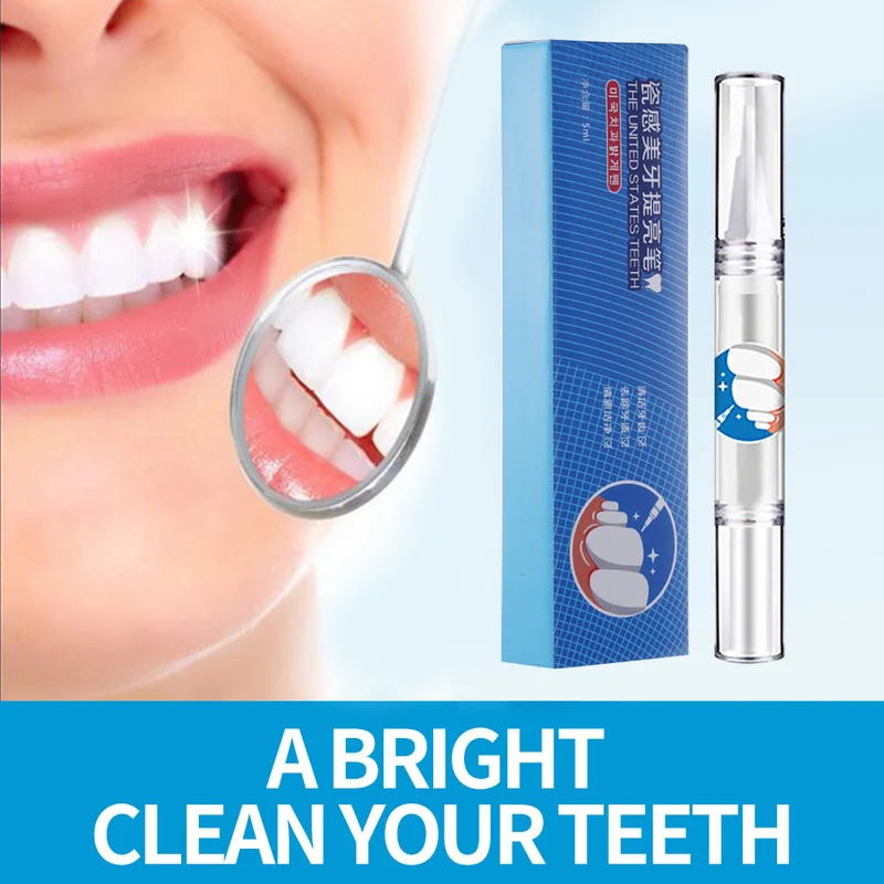 

Dental Teeth Whitening Gel Pen Tooth Cleaning Pen Brush Easy To Use 5ML Hot Teeth Whitening Products Teeth Whitening Pen TSLM1