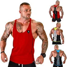 Мужская майка, лето, для фитнеса, с принтом, без рукавов, для бодибилдинга, облегающий жилет, топы, стильный сшитый жилет с вышивкой